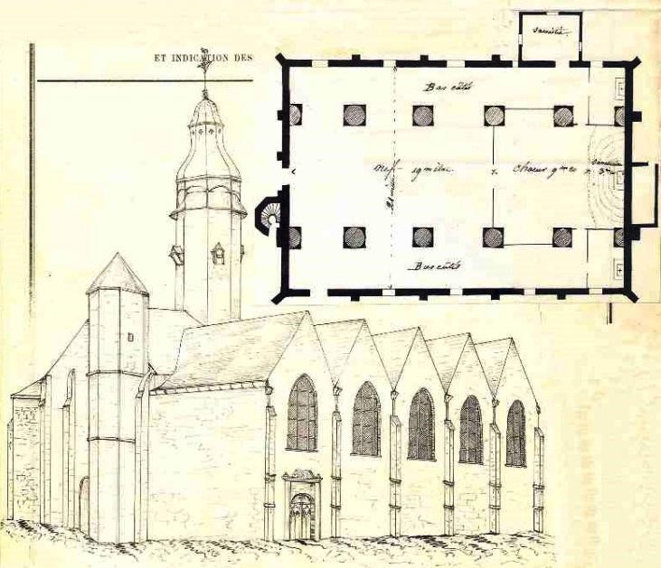 Plan eglise